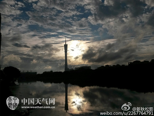 广东降雨减弱